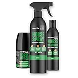 Shieldon Protection Set Pferd - Bremsenspray, Pferde Shampoo, Pferde Deo - Insektenschutz, Fliegenspray
