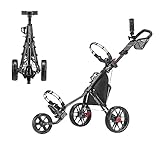 CaddyTek Unisex-Erwachsene CaddyLite 11.5 V3 schwarz Golf Push Cart