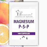 Forest Vitamin - Magnesium P5P - 100 Kapseln - MAGNESIUM (Magnesiumcitrat) 600mg - Vitamin B6 (P-5-P) 2mg - Stoffwechselaktive Form von Vitamin B6 - Vitamine und Mineralien