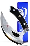 DALSTRONG Ulu Knife - 16,5 cm - Shogun Series - Japanese AUS-10V Super Steel - G10 Handle - w/Sheath