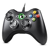 Zexrow Controller für Xbox 360, PC Controller Gamepad Joystick mit Kabel USB Controller für Xbox 360/Xbox 360 Slim/PC Windows 7/8/10 / XP