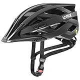 uvex i-vo cc MIPS - leichter Allround-Helm für Damen und Herren - MIPS-Sysytem - individuelle Größenanpassung - all black - 52-57 cm