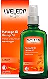 WELEDA Bio Arnika Massage-Öl 100 ml - pflegendes Naturkosmetik Körper Öl gegen Verspannungen und Verkrampfungen der Muskeln. Ideal für vor und nach dem Sport