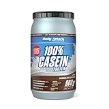 Body Attack 100% Casein Protein - Chocolate Cream, 900g Eiweißpulver - reich an essentiellen Aminosäuren - Muskelaufbau und Erhalt, Low Sugar - für Sportler, Athleten & Figurbewusste