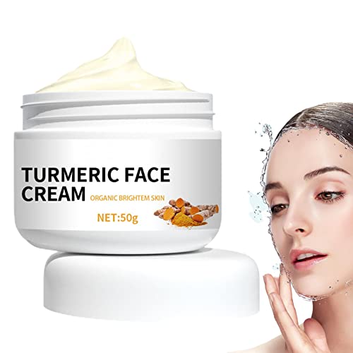 Cipliko Gesichtscreme Mit Kurkuma Feuchtigkeitspflege Für Das Gesicht Anti-Aging Gesichtspflege Mit Bio-Lavendel, Naturkosmetik Für Alle Hauttypen
