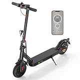 iScooter E Scooter mit Straßenzulassung, ABE Elektroroller Belastung bis 120kg, 30 km Reichweite, LED, 20km/h, 350W Motor, 8,5 Zoll Wabenreifen,Duales Bremssystem E Roller für Erwachsene