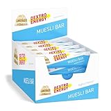 DEXTRO ENERGY MÜSLIRIEGEL JOGHURT - 25x35g (25er Pack) - Leckerer Getreideriegel als Alternative zum Schokoriegel, zur schnellen und langanhaltenden Kohlenhydratversorgung