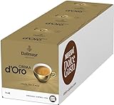 NESCAFÉ Dolce Gusto Dallmayr Crema d´Oro, 48 Kaffeekapseln, 100% Arabica-Bohnen, Feine Crema und vollmundiges Aroma, Schnelle Zubereitung, Aromaversiegelte, 3er Pack (3x16 Kapseln)