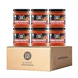 Little Lunch Bio Tomatensuppe | 100% Bio-Qualität | Vegan | Ohne zugesetzten Zucker | Glutenfrei | Laktosefrei | Keine künstlichen Zusätze | Ohne Geschmacksverstärker | 6 x 350ml