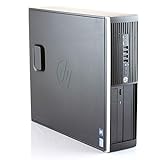 HP Elite 8300 Desktop-PC (Intel Core i7-3770, 16 GB RAM, 240 GB SSD + 500 GB HDD, DVD-Brenner, Windows 10 Pro ES 64) schwarz (wiederaufbereitet) (Generalüberholt)