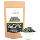 Gyokuro Kirisakura 100g Grüner Tee aus Japan, Aromatisch-Fruchtig mit feiner Süße und Umami, Japanischer Grüntee Lose Premium Qualität, Green Tea TeaClub
