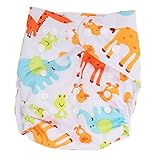 Stoffwindeln, Bedruckte Baby-Schwimmwindeln, Wasserdichtes, Waschbares Klettverschluss-Design Zur Größenanpassung (BL002)