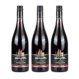 3 Flaschen Weinmanufaktur Weingarten Schwarzriesling Elegance Rotwein 12,5% vol. 0,75l