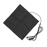 Heizkissen, USB -angetriebenes Schulterheizkissen 30 X 30 Cm Einstellbare Temperatur Schnellheizung mit Temperaturregler für den Gebrauch von Zuhause und Büro