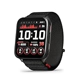 Garmin® Venu® X1, dünne und leichte GPS-Smartwatch, AMOLED-Display, fortschrittliche Gesundheits- und Fitnessfunktionen, Schwarz mit Schiefer-Titan-Gehäuseboden und schwarzem ComfortFit-Nylonband