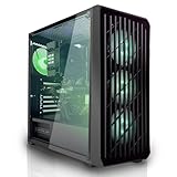 SYSTEMTREFF Basic Gaming PC AMD Ryzen 5 5600G 6x4.4GHz | AMD RX Vega 7 4K HDMI DX12 | 512GB M.2 NVMe | 16GB DDR4 RAM | WLAN Desktop Computer Rechner für Gamer, Zocker, Windows 11 Pro