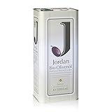 Jordan Olivenöl | Griechisches BIO Olivenöl [5 Liter Kanister] von der Insel Lesbos | Traditionelle Handernte von zertifizierten Grundstücken | Kaltextraktion am Tag der Ernte | vielfach ausgezeichnet