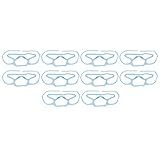 Maskenklammer, 10 Stück Silikon-Maskeneinsatz für Reisen (Blue)