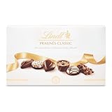 Lindt Schokolade - Pralinen Für Kenner Classic | 200 g | Schachtel mit 20 Pralinen in 11 köstlichen Sorten mit und ohne Alkohol | Pralinengeschenk | Schokoladengeschenk