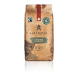 Café Royal Honduras Crema Kaffeebohnen 1kg - Intensität 3/5 - 100% Arabica Fairtrade