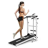 Homelikesport Manuelles Laufband ohne Strom Laufen Trainingsgerät 110 x 45 x 105 cm