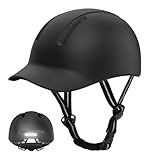 KINGLEAD Fahrradhelm,Urban Commuter Helm,Stylischer Fahrrad Helm Herren und Damen für Radfahren Trekking City Roller Helm Herren Verstellbarer Helm 55-60CM