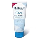 Multilind DermaCare Protect Wundschutz-Pflegecreme – zur Pflege und Regeneration gestresster Haut bei Babys und Erwachsenen – 1 x 100 ml Creme
