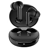 Spigen Audio True Wireless SA-TW S10 kabellose In-Ear Ohrhörer mit 30 Stunden Spielzeit, bis zu 28dB ANC, Transparenzmodus, EQ-Anpassung, 4 Mikrofone, Gaming-Modus, 10mm Treiber, IPX5 - Schwarz