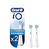 Oral-B iO Ultimative Reinigung Aufsteckbürsten für elektrische Zahnbürste, 2 Stück, ultimative Zahnreinigung mit iO Technologie, Zahnbürstenaufsatz für Oral-B Zahnbürsten