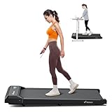 MERACH Walking Pad, 3-in-1 Laufband für Zuhause, Laufband Schreibtisch, Fernbedienung & App Steuerung, LED-Anzeige, 2.5PS Leiser Motor, Leicht & Kompakt Mini laufband für Zuhause & Büro