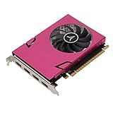 GT730-4G Multi-Screen Grafikkarte 4G 128bit DDR3 993/1600MHz 4 HDMI/VGA/DVI‑D 4K HDR 3D DirectX 11/ OpenGL 4.6 und API CUDA PhysX FXAA Features PCIe 2.0 X 16 Grafikkarte für PC (32&64)