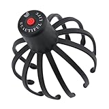 Eventerde Kopfhautmassagegeräte Elektrisch Kopfmassage Spinne Elektrisch Head Massager Scalp Octopus 360 Grad Kabelloser Kopfkratzer Mit 3 Modi Für Entspannung