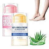 Urea Creme 60%, Hydrating and Anti-Cracking Foot Cream, Feuchtigkeitsspendende und Anti-Riss-Fußcreme Fußpflegecreme Fußpflege Urea Creme Lindert Extreme Trockenheit Rissbildung Füße (W+R, 40G)