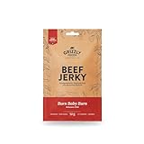 Beef Jerky • Deutsches Rindfleisch • Trockenfleisch vom Rind im Set • 5er-Pack • Burn Baby Burn • (5 x 50 g = 250 g)