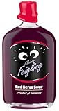 Kleiner Feigling Red Berry Sour (1 x 500 ml) – Feinster Vodka mit süß-saurem Beerengeschmack – Der kultige Party Schnaps für jede Feier – Frech, fruchtiger Shot – 15 % Vol.