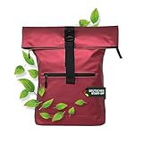 FELSKRAFT MK3 Rolltop Rucksack für Damen & Herren | Eleganter Laptop Rucksack Wasserdicht mit Laptopfach | Reiserucksack, Tagesrucksack, Schulrucksack | Für Reisen, Uni Schule, Arbeit
