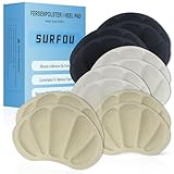 SURFOU Fersenpolster Schuhe für Fersenschutz, Sechs Paar Hackenpolster Stiefel Schuh, Protector Heel Pads Fersenhalter, Sneaker Schutz Boots Versenpolster