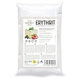 Erythrit Natürlicher Süßstoff, kalorienfreier Zuckerersatz, Premium-KETO-Süßstoff. 100% vegan, für Diabetiker und Diäten geeignet, KEINE Karies 950Gr