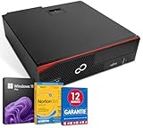 Fujitsu Esprimo D756 PC Computer Intel Core i5-6500@ bis zu 3,6 GHz 16 GB 512 GB SSD mit Windows 11 & GRATIS Bluetooth, WLAN & Antiviren-Software inkl. 12 Monate Garantie (Generalüberholt)