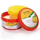 Obenland Uni-Rein öko Putzstein mit Schwämmen Vielseitiger Universalreiniger für, Küche, Bad, WC, Armaturen Fenster, Sneaker, Ceranfeld, 300 g