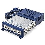 Spaun SMS 5807+ NF - Kompakt-Multischalter - für 8 Teilnehmer und 1 SAT- Qualität Made in Germany - Multiswitch, Matrix