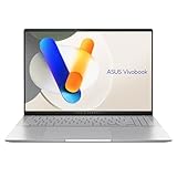 ASUS Vivobook S 16 OLED M5606UA-MX030X | 16' 3K OLED Display | AMD Ryzen 9 8945HS | AMD Radeon | 16 GB RAM | 1 TB SSD | Windows 11 Pro| Cool Silver