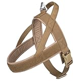 EXCELLENT ELITE SPANKER Ziehfreies Hundegeschirr mit Griff Verstellbares Hundegeschirr aus Nylon Einfaches Training für kleine, mittlere und große Hunde (COB-L)