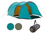 Grand Canyon Unisex – Erwachsene Robson Tunnelzelt, Blue Grass, 3 Personen