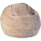 Sitzsack Hülle Velours Waschbar Stretchig Zippverschluss Ohne Füllung Für Erwachsene Gaming Sessel Aufbewahrung Von Spielzeug Modern Büro Wohnzimmer,J,90 * 55cm