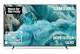Samsung QLED Q8F 4K 85 Zoll (214 cm) UHD Fernseher, Q4 AI Prozessor, Quantum Dot für Reale Farben, AirSlim Design, 4K Upscaling, Gaming Hub, Kostenlose Inhalte, Samsung Vision AI Smart TV (2025)