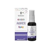 BEE&YOU Propolis Halsspray 30ml mit Honig & Holunderbeere für Kinder, Rachenspray und Mundspray bei entzündlichem Hals. Wohltuender Mix bei Halsschmerzen, natürliche, beruhigend auch Tiere geeignet