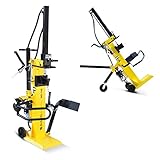 Holzspalter HO-14E | Elektroantrieb 400 V | Spaltkraft 14 Tonnen | Phasenwender | Zwei Vorwärts-Geschwindigkeiten | Stammheber | Brennholzspalter Spalter