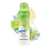 TropiClean Dog Conditioner - Anti-Haarausfall Conditioner für Haustiere - Hergestellt aus natürlichen Inhaltsstoffen - Limette & Kakaobutter, 355 ml