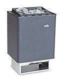 Eos 945482 Eos Saunaofen (Wandausf.) Anthrazit-Perleffekt Thermat 9Kw,